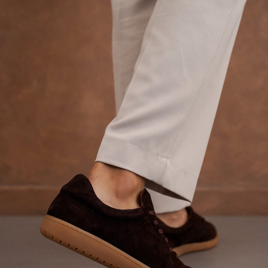 STREETWEAR LOW-TOP LEATHER SNEAKERS