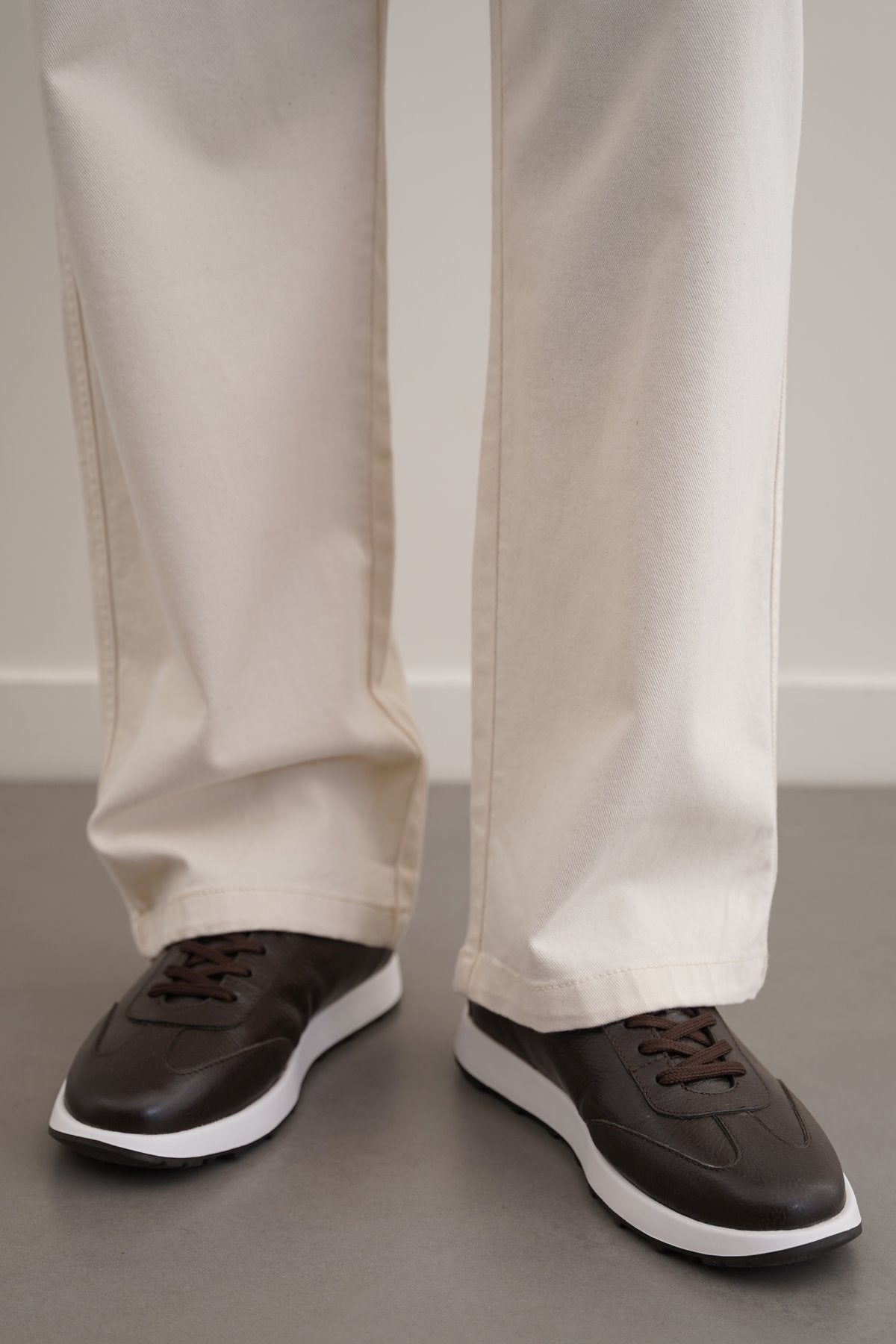 AIR LEATHER SNEAKERS