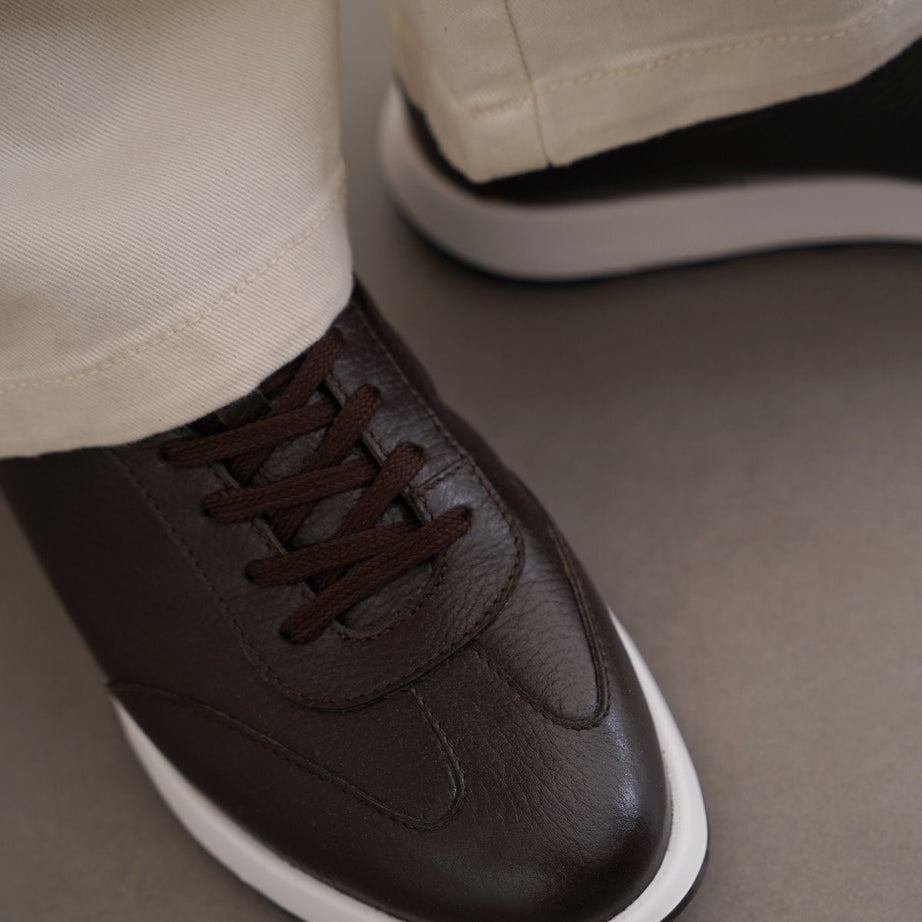 AIR LEATHER SNEAKERS