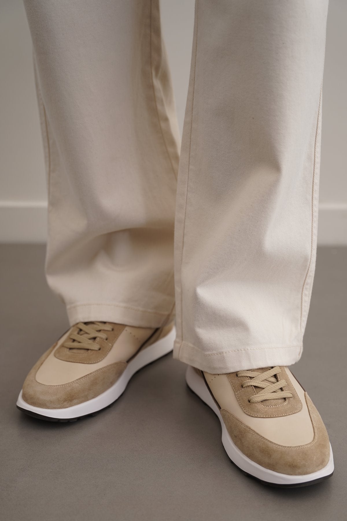 AIR LEATHER SNEAKERS