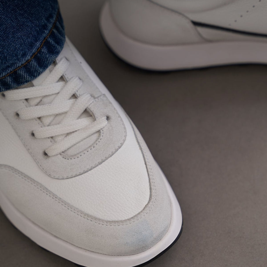 AIR LEATHER SNEAKERS