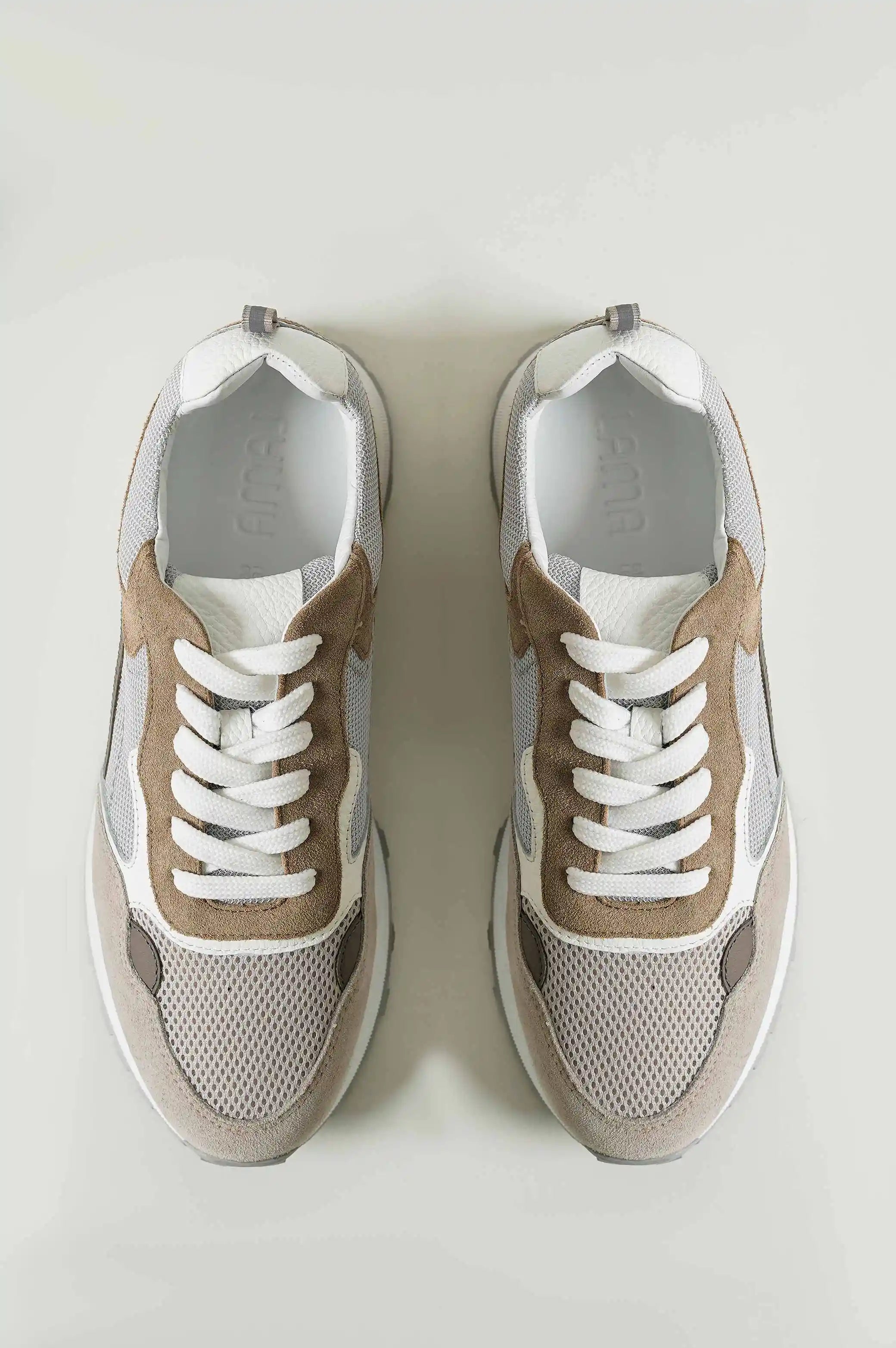 COLORBLOCK LEATHER SNEAKERS